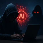 Malicious AI agents can team up to launch cyberattacks — AI-generated illustration