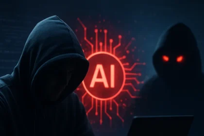 Malicious AI agents can team up to launch cyberattacks — AI-generated illustration