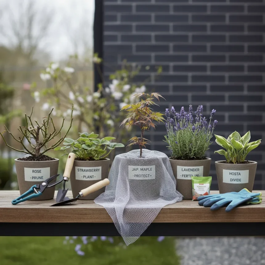 March garden plants: 5 species that need action now — AI-generated illustration