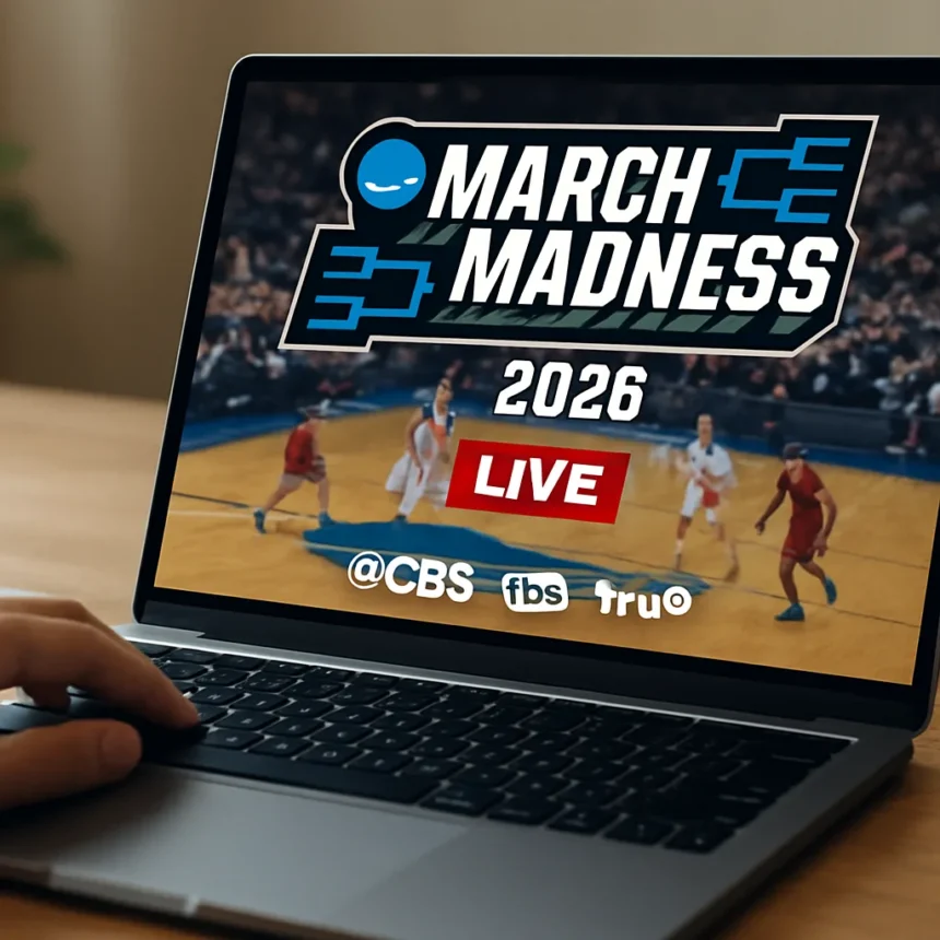 March Madness 2026: Stream every game free and paid — AI-generated illustration
