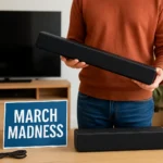March Madness Soundbar Deals: Are They Actually Worth It? — AI-generated illustration