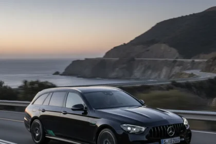 Mercedes-AMG E53 Hybrid Wagon Delivers Supercar Thrills — AI-generated illustration