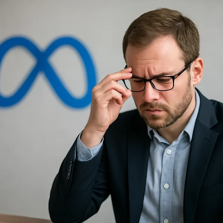 Meta Tech Layoffs Could Be the Biggest in Company History — AI-generated illustration