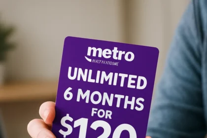 Metro by T-Mobile Unlimited Deal Cuts Six-Month Cost in Half — AI-generated illustration
