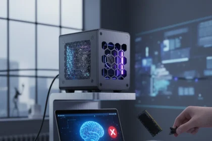 Minisforum AI X1 Pro-470 shines but demands RAM upgrade — AI-generated illustration