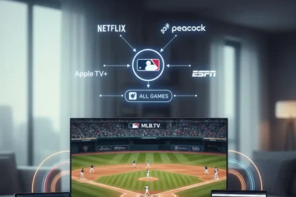 MLB 2026 streaming guide: best ways to watch baseball online — AI-generated illustration