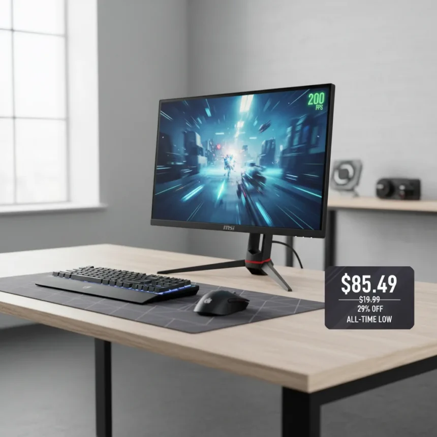 MSI MAG 242F 200Hz Gaming Monitor hits $85.49 all-time low