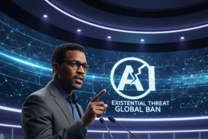 Neil deGrasse Tyson calls for AI superintelligence ban — AI-generated illustration