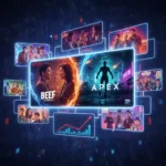 Netflix April 2026: Beef Season 2 and Apex lead packed streaming month — AI-generated illustration
