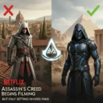 Netflix Assassin's Creed Series Begins Filming—But Italy Setting Divides Fans — AI-generated illustration