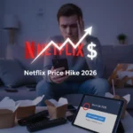 Netflix price hike 2026 leaves subscribers questioning value — AI-generated illustration