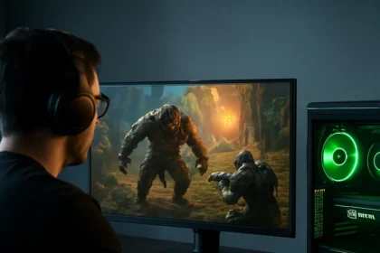 Neural Rendering Is the Future of PC Gaming, Nvidia Says — AI-generated illustration