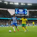 Watch New Caledonia vs Jamaica free on FIFA+ March 26 — AI-generated illustration