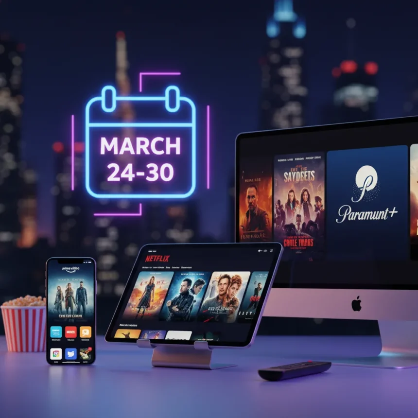 New movies to stream March 24-30: Skip the scrolling — AI-generated illustration