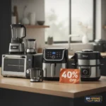 Ninja kitchen appliances hit 40% off in Amazon spring sale — AI-generated illustration