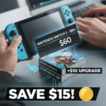 Save $15 on Nintendo Switch 2 games with this upgrade trick — AI-generated illustration