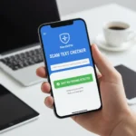 NordVPN's free scam checker spots phishing without a subscription — AI-generated illustration