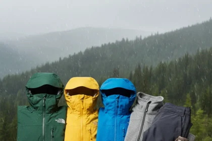 The North Face Spring Apparel Deals: Up to 40% Off Rain Jackets — AI-generated illustration