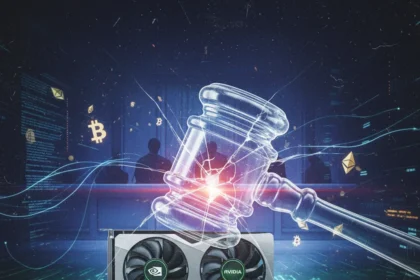 Nvidia crypto GPU lawsuit heads to trial after Supreme Court snub — AI-generated illustration