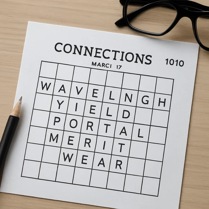 NYT Connections Puzzle 1010 Has No Verified Answers Yet