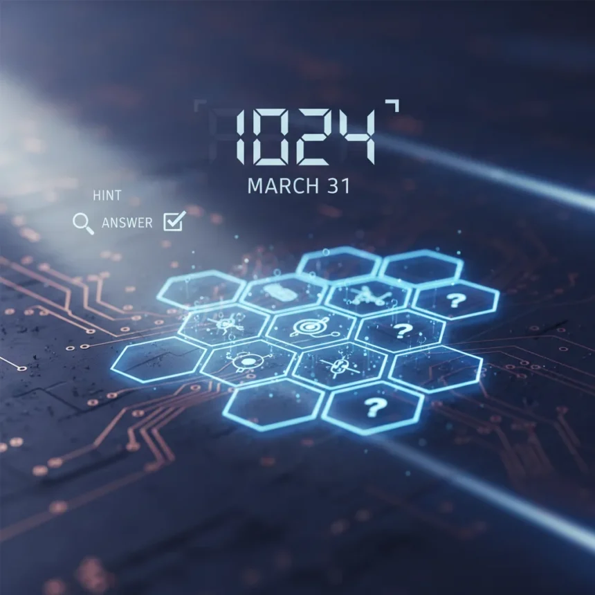 NYT Connections Game #1024: Hints and Answers for March 31