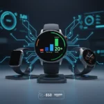 OnePlus Watch 3 battery life crushes Apple and Samsung rivals — AI-generated illustration