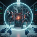 OpenClaw AI agents pose real security risks requiring isolation — AI-generated illustration