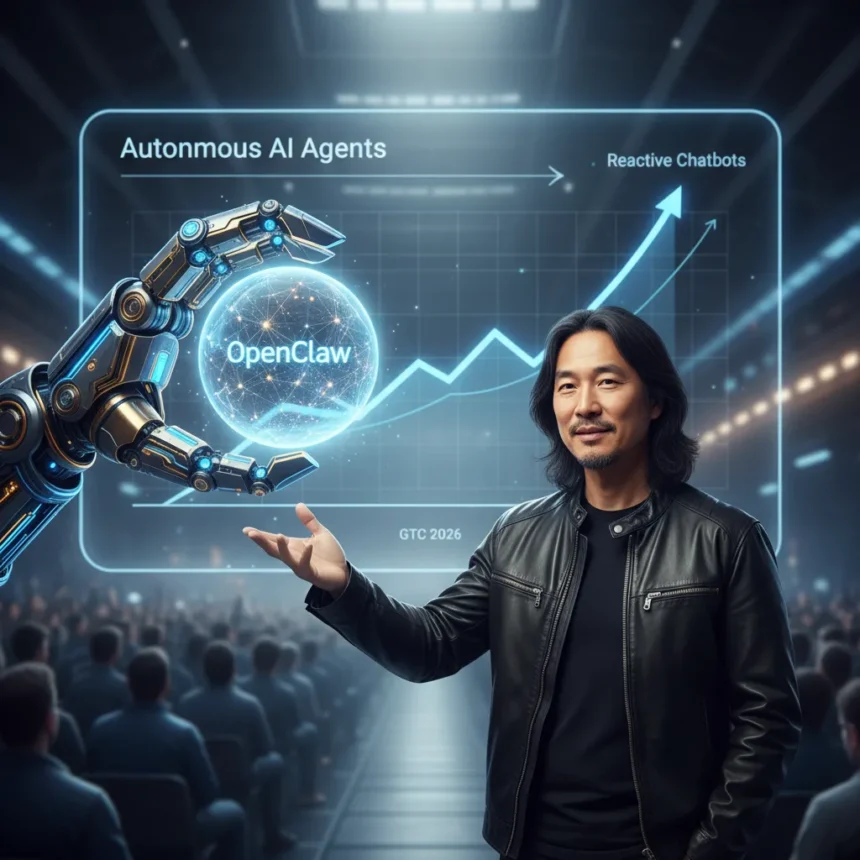 OpenClaw is the next ChatGPT, Nvidia CEO says—here's why — AI-generated illustration