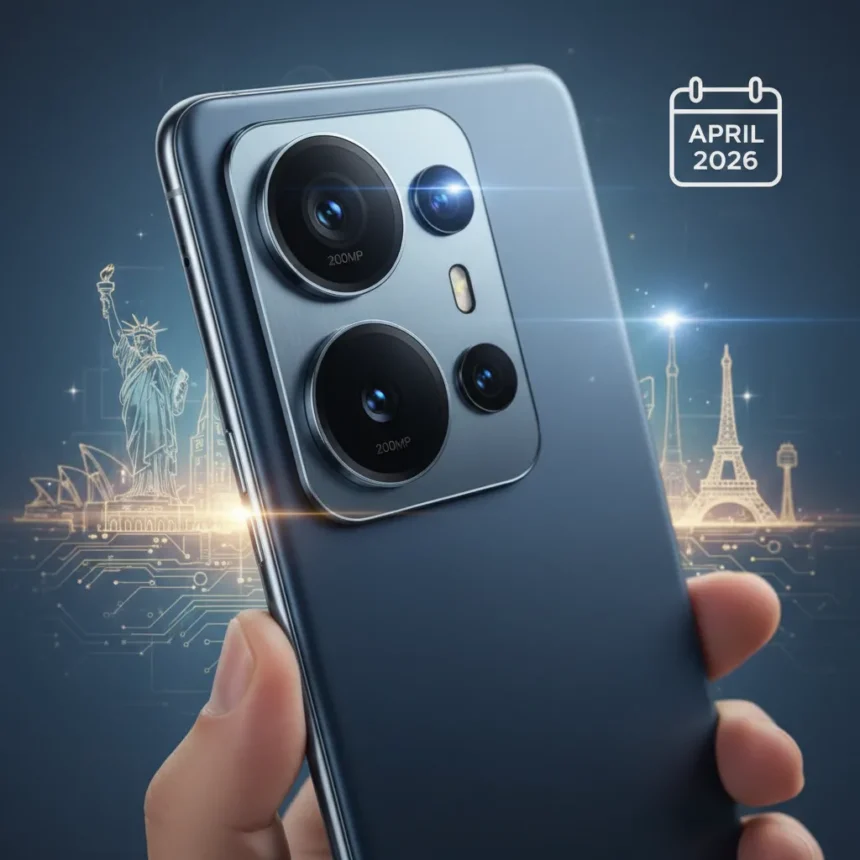 OPPO Find X9 Ultra goes global, targets April with camera focus — AI-generated illustration