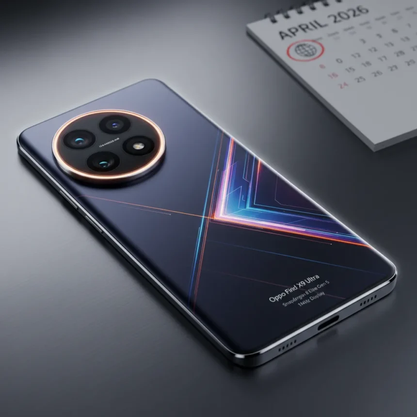 Oppo Find X9 Ultra camera phone arrives April 2026