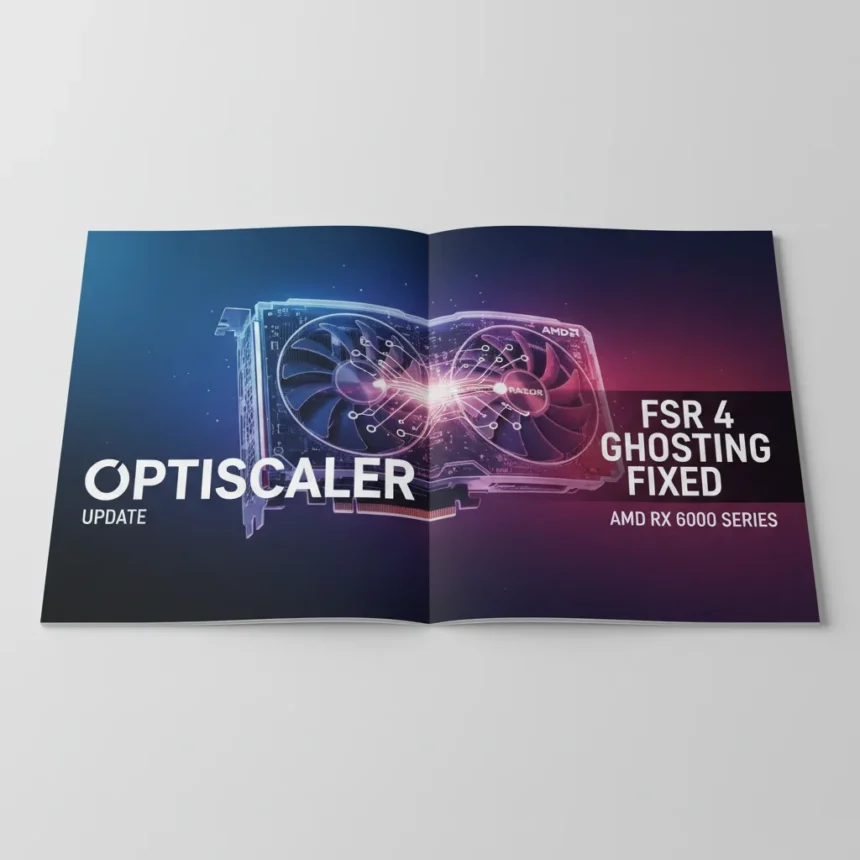 OptiScaler fixes FSR 4 ghosting on AMD RX 6000 GPUs