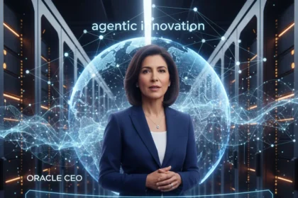 Oracle CEO: AI Elevates Expertise, Not Replaces It — AI-generated illustration