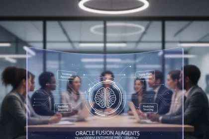 Oracle Fusion AI Agents Transform Enterprise Procurement — AI-generated illustration