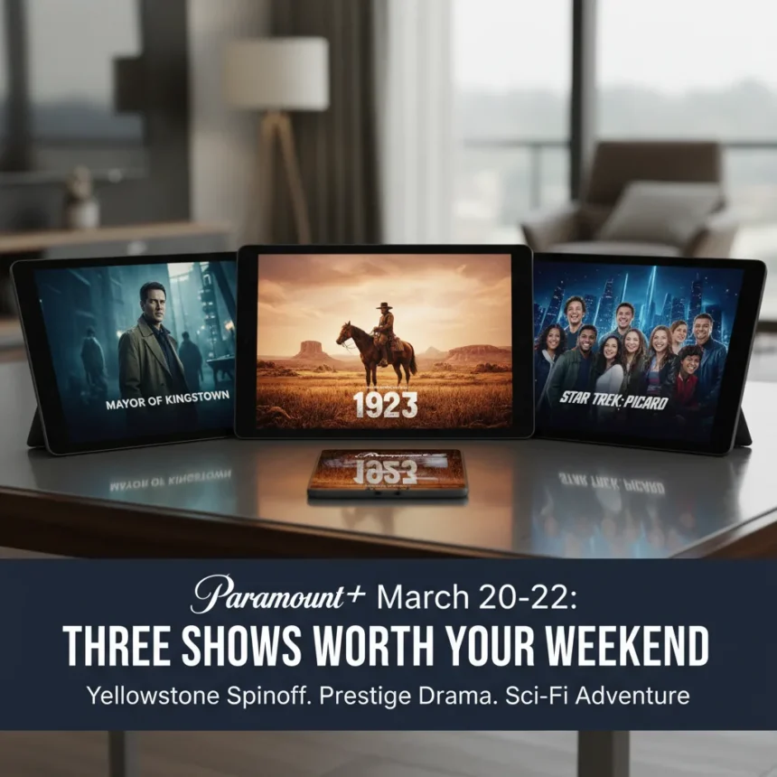Paramount+ March 20-22: Three shows worth your weekend