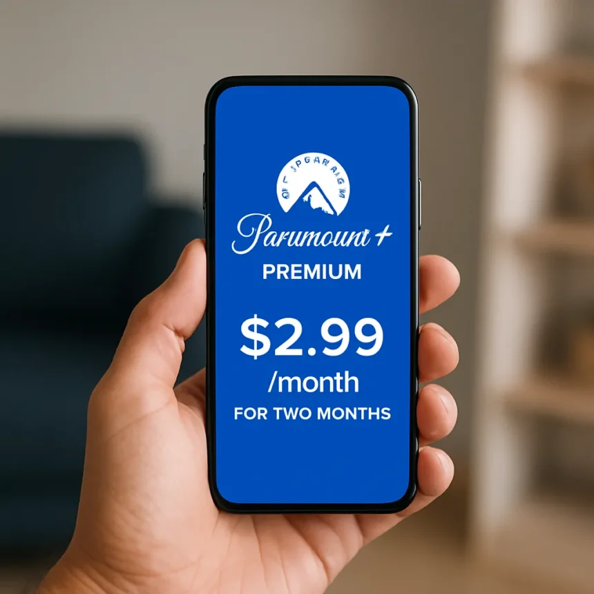 Paramount Plus Premium drops to $2.99/month—save 80% for two months — AI-generated illustration
