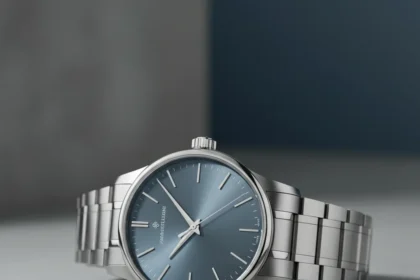 Parmigiani Fleurier Tonda PF Micro-Rotor Agave Blue: Understated Excellence — AI-generated illustration