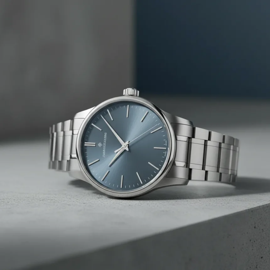 Parmigiani Fleurier Tonda PF Micro-Rotor Agave Blue: Understated Excellence — AI-generated illustration