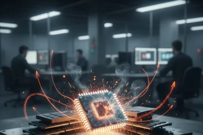 PC component shortage deepens as CPU crisis looms — AI-generated illustration