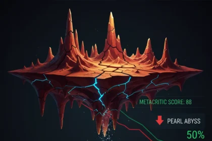 Pearl Abyss stock falls as Crimson Desert launches to mixed reviews — AI-generated illustration