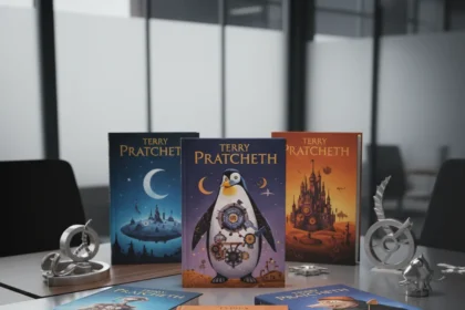 Penguin Cover Design Award Reimagines Terry Pratchett Classics — AI-generated illustration