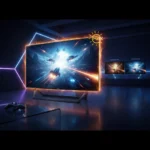 Philips OLED 911 Outshines Samsung and LG with Gaming Firepower — AI-generated illustration