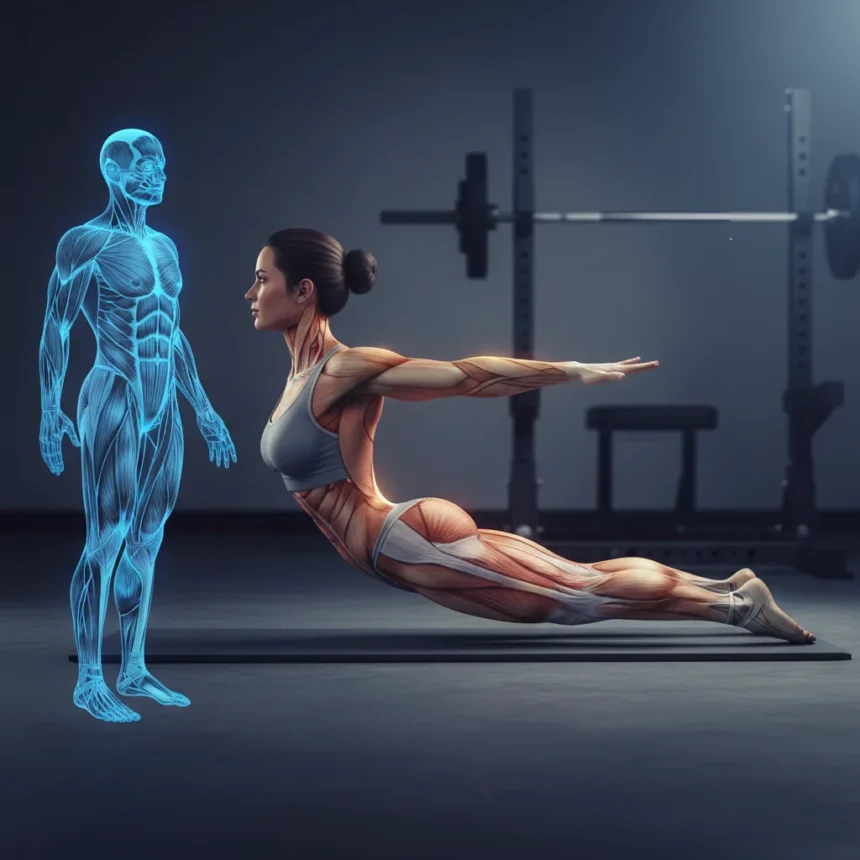 Pilates Swimmers beats squats for posterior chain strength