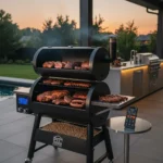 Pit Boss Titan Series pellet grill redefines backyard smoking — AI-generated illustration