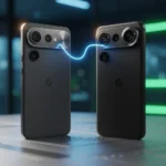 Google Pixel 10a vs Pixel 10: the telephoto gap widens — AI-generated illustration