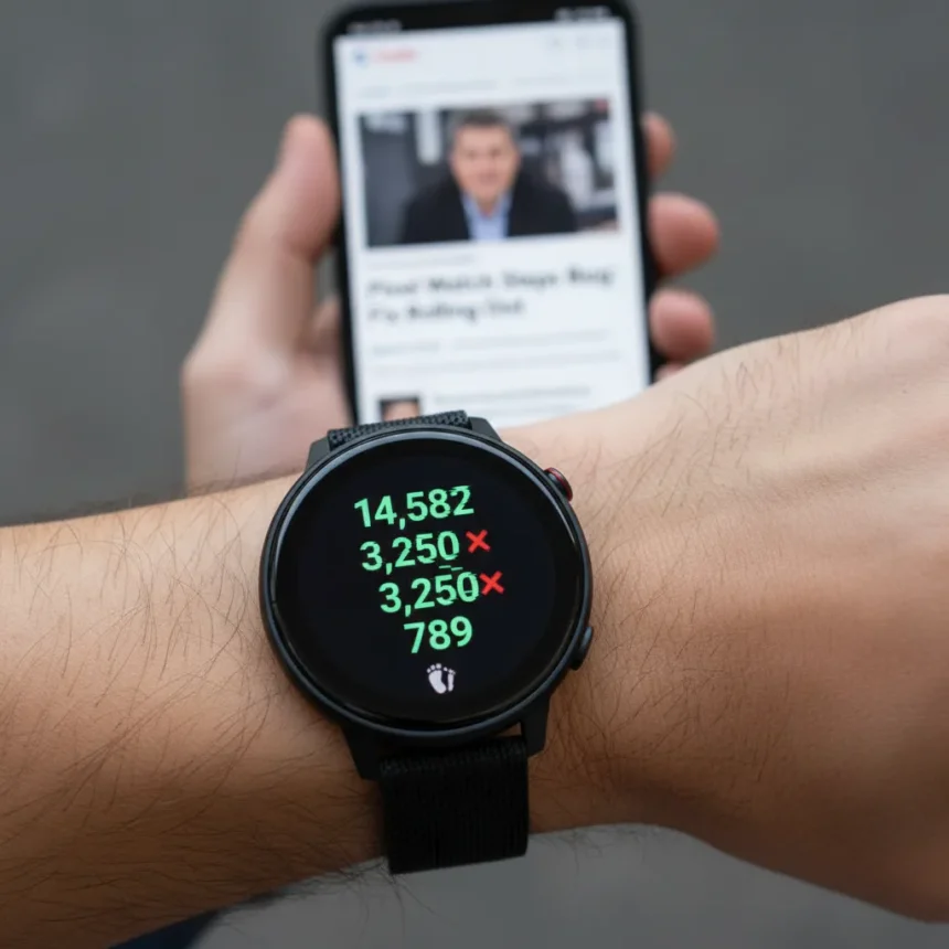 Google Pixel Watch step tracking broken after latest update