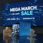 PlayStation Store Mega March Sale Crushes Amazon's Spring Deals — AI-generated illustration