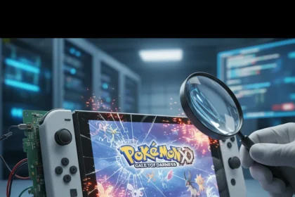 Pokémon XD: Gale of Darkness crashes on Switch 2 — AI-generated illustration