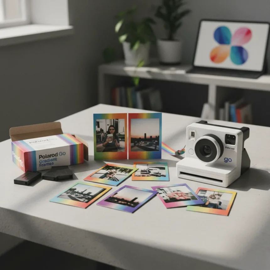Polaroid Go Gradient Frames Film Trades Subtlety for Spectacle