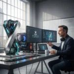 Project Helix console development: Xbox publishing lead's PC-first strategy — AI-generated illustration