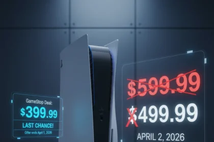 PlayStation 5 Digital Edition price hike hits April 2 — AI-generated illustration